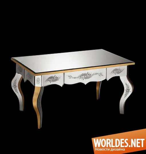 дизайн мебели, дизайн стола, стол, современный стол, стол в стиле арт деко, роскошный стол, оригинальный стол, красивый стол, шикарный стол